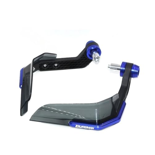 Brake Clutch Lever Guards for Burgman 650 400 AN650 Motorcycle Handguard Shield Hand Guard Protector Brake Clutch Lever Handguard - color: Blue
