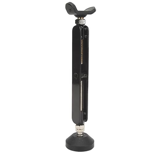 SUNGOOYUE Motorcycle Jack Stand Heavy Duty Lift Adjustable Height 11.1 to 15.5in #45 Steel 400kg Capacity Rubber Padded Wheel Support for Chain Cleaning Tire Checks Garage Repair