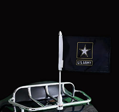 Durable Motorcycle Flag US Army Single Star 6 x 9 Inch - color: US ARMY Single Star, size: 6X9