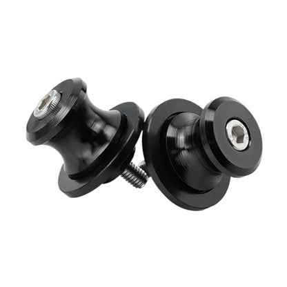 Compatible with Ducati Monster 821 Panigale 899 959 1199 1299/S/R Motorcycle Accessories Rear Stand Screw Bolt M6 Swingarm Spools Slider(Black) - color: Black