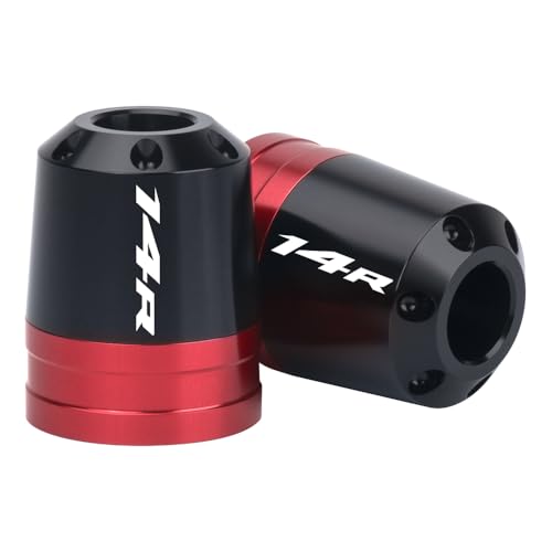 Motorcycle Bar End Sliders For Ninja ZX-14R 2006-2024 Bar End Weights Bar End Protectors Handlebar Sliders ninja zx-14r Accessories (Red) - color: Red