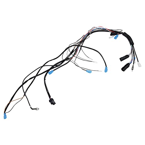 TCMT King Trunk LED Tail Light Assembly Wiring Harness Fits For Harley Touring Road King Road Street Electra Glide Tri Glide Ultra Limited 2014-2025 Clear Len - color: Clear Lens Black Housing A, size: Light Set(17 Funtions)