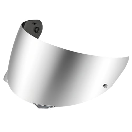 HJ-33 Helmet shield Replacement,Motorcycle Helmet Visor Compatible with HJC i90,i91(Silver) - color: Silver