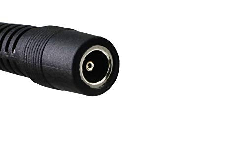 CERRXIAN 60cm 14AWG DC 5.5mm x 2.1mm Female to SAE 2 Pin Quick Disconnect Wire Harness Extension Cable for Portable Powers, Motorcycle Solar Panel Charger (F Black) - color: Female Black&Red