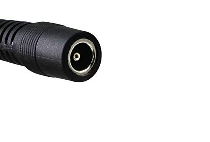 CERRXIAN 60cm 14AWG DC 5.5mm x 2.1mm Female to SAE 2 Pin Quick Disconnect Wire Harness Extension Cable for Portable Powers, Motorcycle Solar Panel Charger (F Black) - color: Female Black&Red