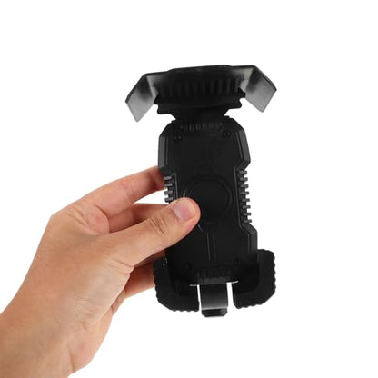 Cabilock 2pcs Motorcycle Handlebar Phone Mounts Anti-Shake Vibration Dampener Bike Cell Phone Holders for Electric Scooter and Bicycle Navigation Use
