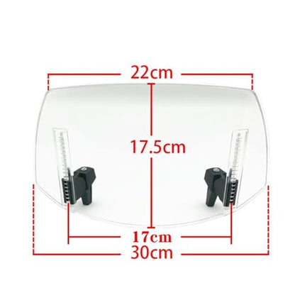 Fairing Windscreen For DL1000 DL650 DL250 For V-STROM 650 1000 XT Motorcycle Windshield Extension Spoiler Windscreen Air Deflector