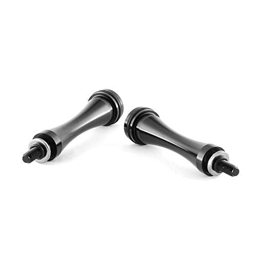 MOTO4U Motorcycle Seat Cushion Quick Removal Tool Free Seat Bolts Long Thruxton Bonneville Scrambler T100 For One Pair In Black