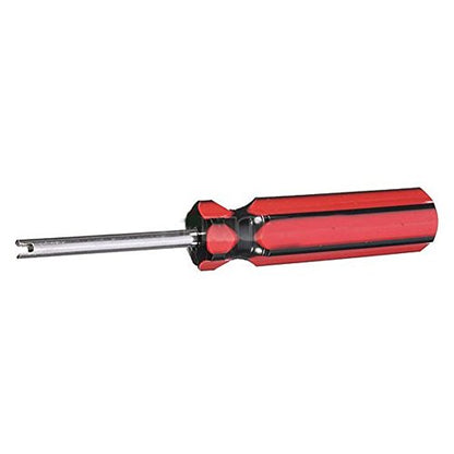 iayokocc Tire Valve Stem Removal Tool, Valve Stem Core Remover Tire Inflating Valve Install Tool Repair Tool, Universal Motorcycle Car Truck Bike Valve Stem Screwdriver(Red)
