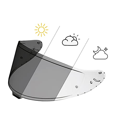 CWR-F2 Photochromic (Clear/Smoke) Shield Helmet Visor Replacement for RF-1400, Z8, NXR2 Motorcycle Helmets - color: Photochromic (Clear/Smoke)