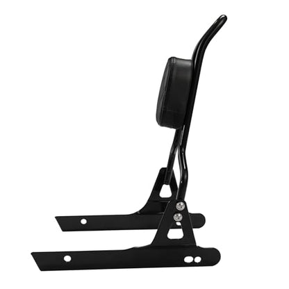 XFMT Motorcycle Black Detachable Sissy Bar Passenger Bcakrest Pad For Harley Dyna Low Rider Street Bob Fat Bob 2006-2017