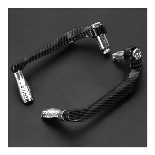 Handlebar Protector Motorcycle for SU&ZUKI GSXR1000 2001-2021 2022 2023 2024 GSX-R GSXR 1000 R1000 Motorcycle Handlebar Grip Brake Clutch Levers Guard Protector - color: Silver Lever Guard