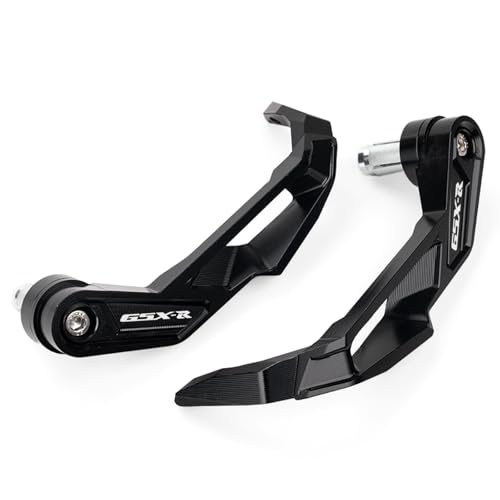 MOWOK Fit for Suzuki GSX-R 750 GSXR 600 1000 GSXR750 GSXR600 GSXR1000 GSX-R750 Motorcycle Clutch Brake Lever Guards Hand handguard Handlebar Protector (Black) - color: Black