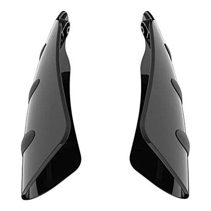 Advanblack Harley Vivid Black Handguards Hand Guards For Harley Touring & Softails - color: Vivid Black