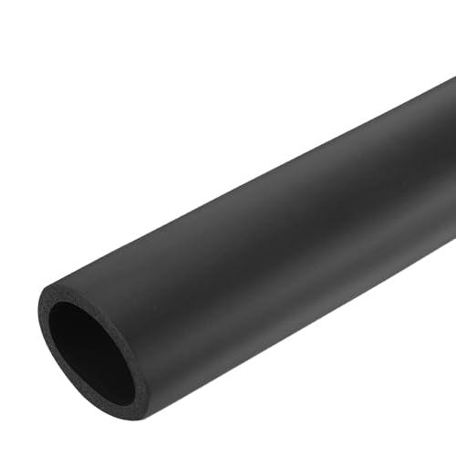 uxcell Foam Tubing for Handle Grip Support,36mm ID 48mm(1 7/8") OD 0.3 Meter/1ft Length Black - color: Black, size: 36mm x 48mm x 0.3 m