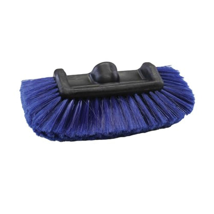 Hi-Tech 14” Car Wash Brush Head – Soft Bristles for Cars, Trucks, RVs, Boats, Campers – Multi-Level Design – Fits Threaded Handles – Flow-Thru Capable