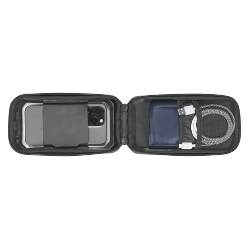 INTERPHONE, Quiklox Mobile Phone Waterproof Softcase for Motorcycle, Bike and Car, Universal Waterproof Hard Case Smartphone with Protections on Screen and Corners, with Anti-Slip Straps - style: Waterproof case