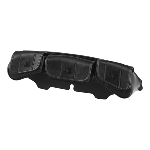 XMT-MOTO Windshield Saddle 3 Pouch Bag Fit for Harley Touring Electra Street Tri Glide 1996-2013 - style: Fit for Harley Touring 1996-2013
