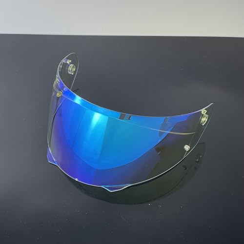 YOURNAME HJ33 Shield for HJC I90,i91 Face Shield Uv-protected Visera Casco Moto Visera Casco Moto (Clear Blue-For Day &Night) - color: Clear Blue-for Day &Night