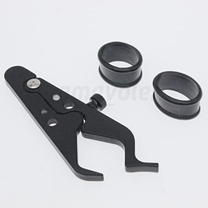 Universal Motorcycle Throttle Lock Motorcycle Cruise Control Motorcycle Throttle Assist Aluminum with Silicone Ring Protect Throttle Control System.