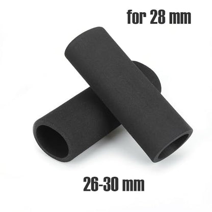 Rubber Handlebar Grip Motorcycle Handlebar Grip Sleeve Foam Anti Slip Vibration for TDM 850 550 for Tracer 700 Gts 300 - color: 26-30mm