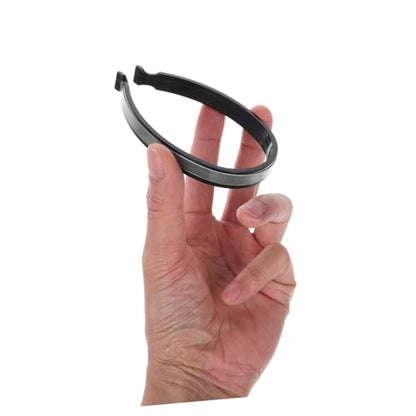 Happyyami 2pcs Bicycle Leg Band Cycling Equipment Reflective Bike Trouser Pant Clips Easy to Use for Cycling Ankles Safety Bands