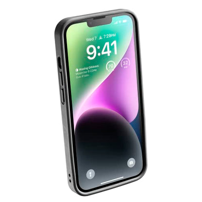 Interphone, QUIKLOX System, Mobile Phone Case iPhone 14 for Motorcycle, Bike and Car, Universal Waterproof Hard Case Smartphone with Protections on Screen and Corners, with Anti-Slip Straps - style: Quiklox iPhone 14 Case