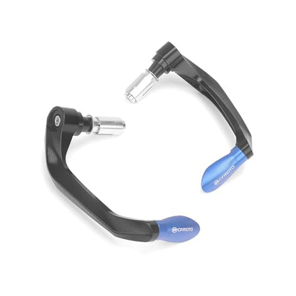 Motorycle Brake Clutch Lever Handguards Protector for CFMOTO 450SS 450NK 250SR 7/8'' Handlebar CNC Aluminum Hand Guards (Blue) - color: Blue