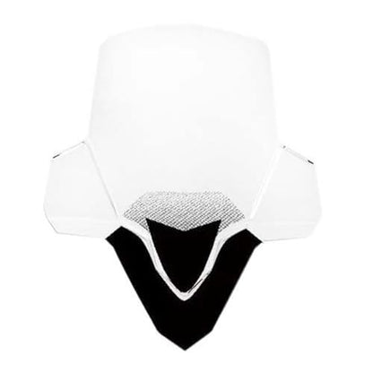 Motorcycle Windshield for Yamaha 2023-2024 XMAX300 Xmax300 Xmax 300 Motorcycle Windshield Modification Windshield Modification Windshield windscreen Double Bubble(Transparent 58cm) - color: Transparent 58cm