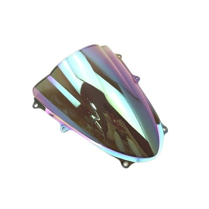 Motorcycle Windscreen for SU&ZUKI GSXR 1000 R GSX-R1000 K9 2009-2016 2010 2011 2012 2013 2014 2015 2016 Windshield WindScreen Double Bubble GSXR1000 - color: Chr-ome