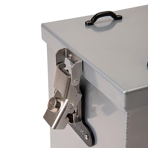 TUSK Aluminum Panniers with Pannier Racks V2 Medium Silver Compatible with Honda CRF300L/ABS 2021-2025/CRF300L/ABS Rally 2021-2025/CRF300LS 2023-2025