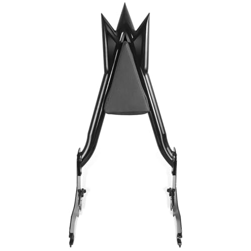 Custom 26”Tall Adjustable Sissy Bar Docking for Harley Davidson 2018-Later Low Rider Models Lowrider ST FXLR FXRST FXLRS FXLRST Sport Glide FLSB Dyna Gloss Black (26”) - size: 26”-B