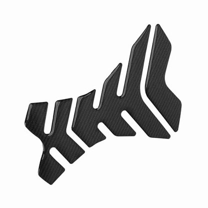 Carbon Fiber Pad Protector Motorcycle Gas Sticker Protector Decals Universal Motorcycle Tank Sticker Fuel Tank Protector Fit for Dukadi Aprilla Black