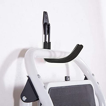 Zoele Wall Mount Baby Stroller Hanger - Baby Stroller Rack Holder, Garage Power Tool Hanger Wall Hook, Steel Garage Tool Storage Organizer Utility Hooks (Black) - color: Black