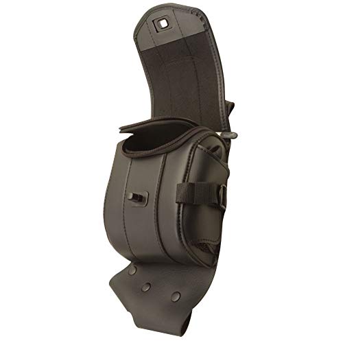 Saddlemen 3501-0715 Cruis'n Deluxe Saddlebag Guard Set, Black - size: One Size