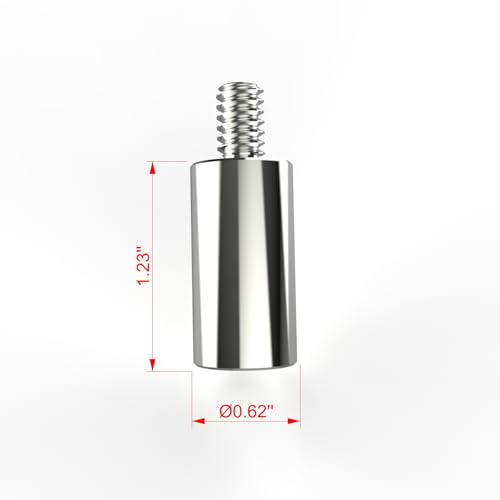 Gear Shift Lever Foot Peg Extension for Harley Davidson - Chrome Steel (Chrome-plated, 1.25'extension) - color: Chrome-plated, size: 1.25'extension