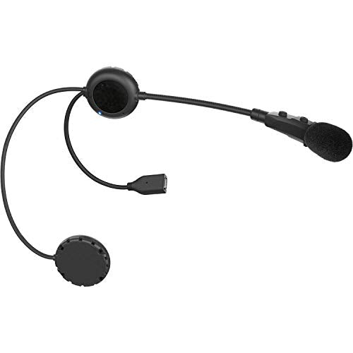 Sena 3S Plus Boom Motorcycle Bluetooth Headset, Black - style: Boom