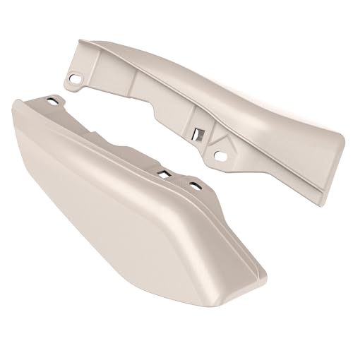 Mid Frame Air Deflectors Heat Shield Fit for Harley Touring 2009-2026 White Sand Pearl - color: White Sand Pearl