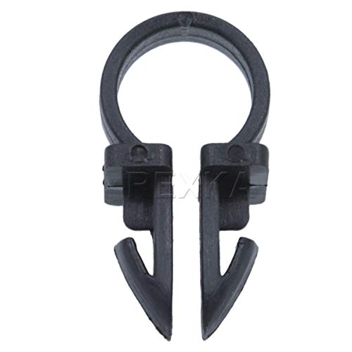 Rexka 30 pcs Wire Routing Clips 3/8" - color: Wire Routing Clips 3/8"