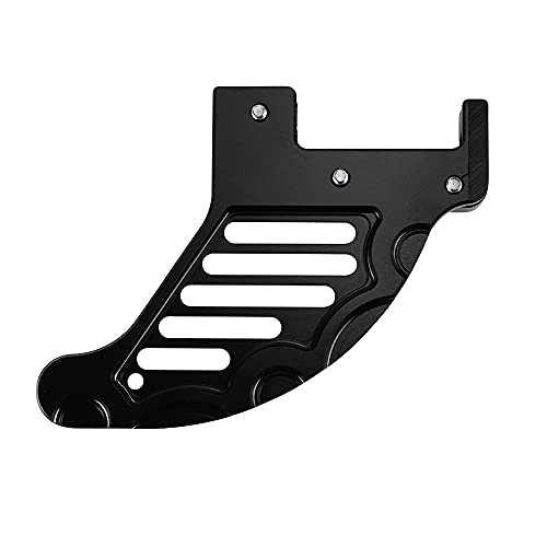 NICECNC Black Rear Brake Disc Shield Protector Compatible with Husqvarna 125-501 TC/FC/TE/FE Models 2014-2017 FC250/350/450 2019-2021 See Fitment - color: Black