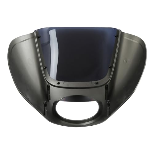Front Headlight Quarter Fairing Windshield Fit For Harley Softail Low Rider FXLR S FXLRS 2018-2025 Street Bob FXBB FXBBS 2018-2025 Softail Standard FXST 2020-2024 Industrial Gray Denim/Black Denim - color: Fairing Industrial Gray Denim/Black Denim #5
