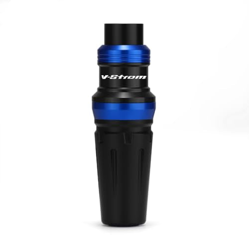 Motorcycle Exhaust Sliders Crash Protector Compatible with S.uzuki Vstrom 800 800DE DL800 DE/Adventure/Touring 2023 2024 2025 | Frame Slider Falling Protection V-Strom 800 Accessories (Blue) - color: blue