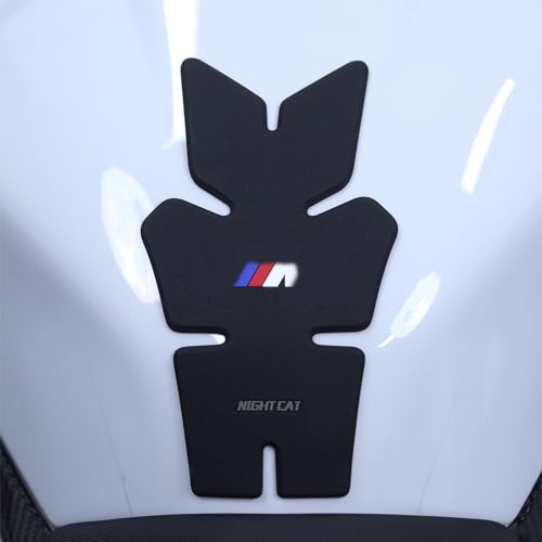 NIGHT CAT Motorcycle Tank Pad,Compatible with 2019 and Later Years S1000R S1000RR,Motorcycle Fuel Tank Protector,Gas Tank Decals(Tank pad) - size: Tank Pad - Black