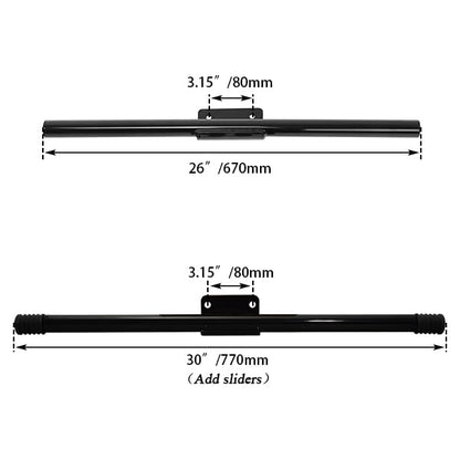 Highway Peg Crash Bar Engine Guard for Harley Softail Low Rider S FXLRS, Low Rider ST FXLRST 2022-2023, Black
