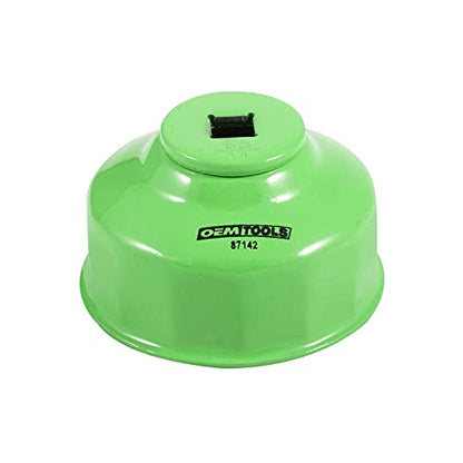 OEMTOOLS 87142 65mm 14 Flute Oil Filter Wrench, Economy Car Oil Filter Remover, Prevents Slippage and Stripping, 3/8 Inch Drive - style: 65 mm 14 Flute