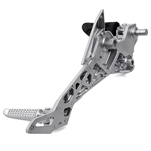 Minho Motorcycle Left Side Footpegs Pedal Footrest Assembly Fit for Honda Grom Msx125 SF 2016-2020 Parts - size: Silver Left