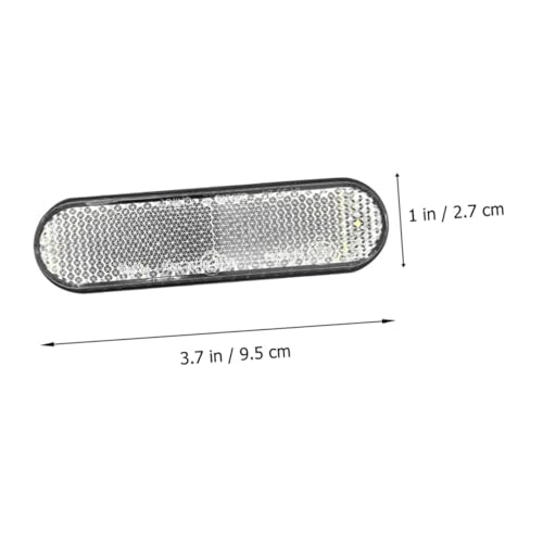 Cabilock 2 Pack Motorcycle Rear Brake Light Led Reflector 24 Led Side Marker Lights Waterproof for Motorbike Tail Brake Lamp