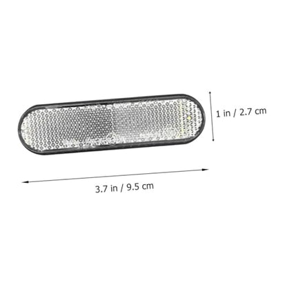 Cabilock 2 Pack Motorcycle Rear Brake Light Led Reflector 24 Led Side Marker Lights Waterproof for Motorbike Tail Brake Lamp