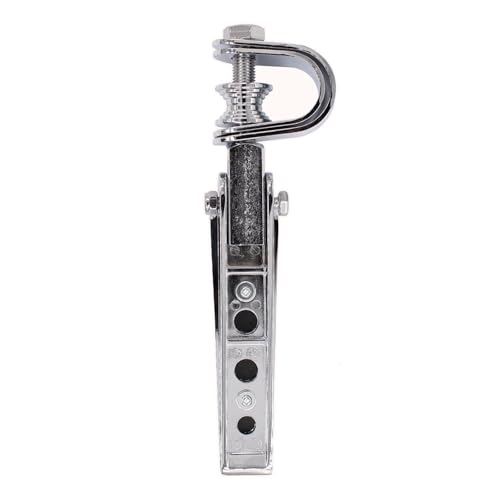 ApplianPar Motorcycle Foot Pegs Rests with U Clamps 1 Inch to 1.25 Inch Anti-Vibrate Engine Guard Crash Bar