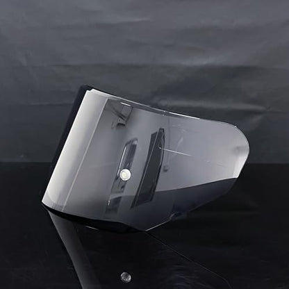 Assault Helmet Visor,Motorcycle Helmet Shield Replacement UV Protection Windshield Compatible With Assault,Stream,Rapid,Storm,FF320,FF328,FF353,FF800(Deep Black) - color: Deep Black